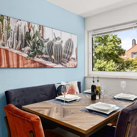 Luniq - Sky - 5 Min Zum Hauptbahnhof & Messe - Klima - 6 Gaeste *