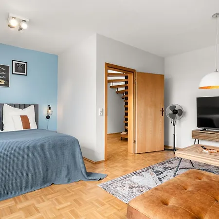 Luniq - Sky - 5 Min Zum Hauptbahnhof & Messe - Klima - 6 Gaeste Daire Essen