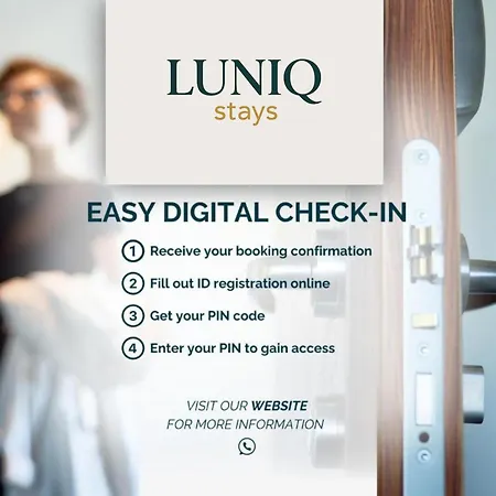 Διαμέρισμα Luniq - Sky Suite Essen - 5 Min Zum Hauptbahnhof & Messe - 6 Gaeste Έσσεν
